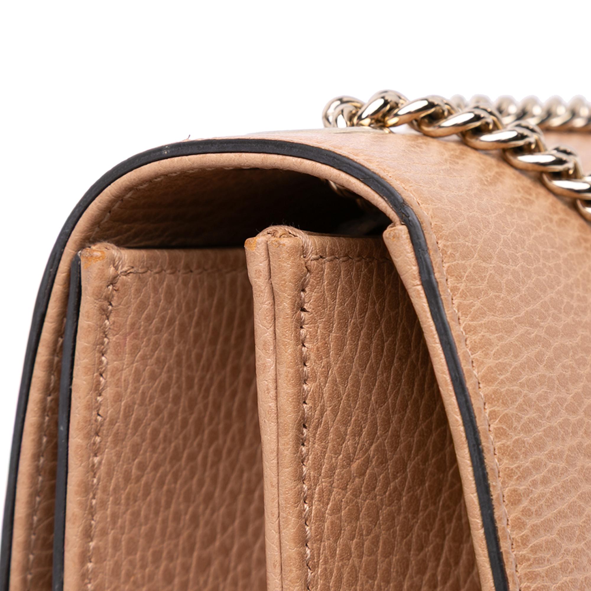 Gucci Medium Dollar Calfskin Interlocking G Crossbody