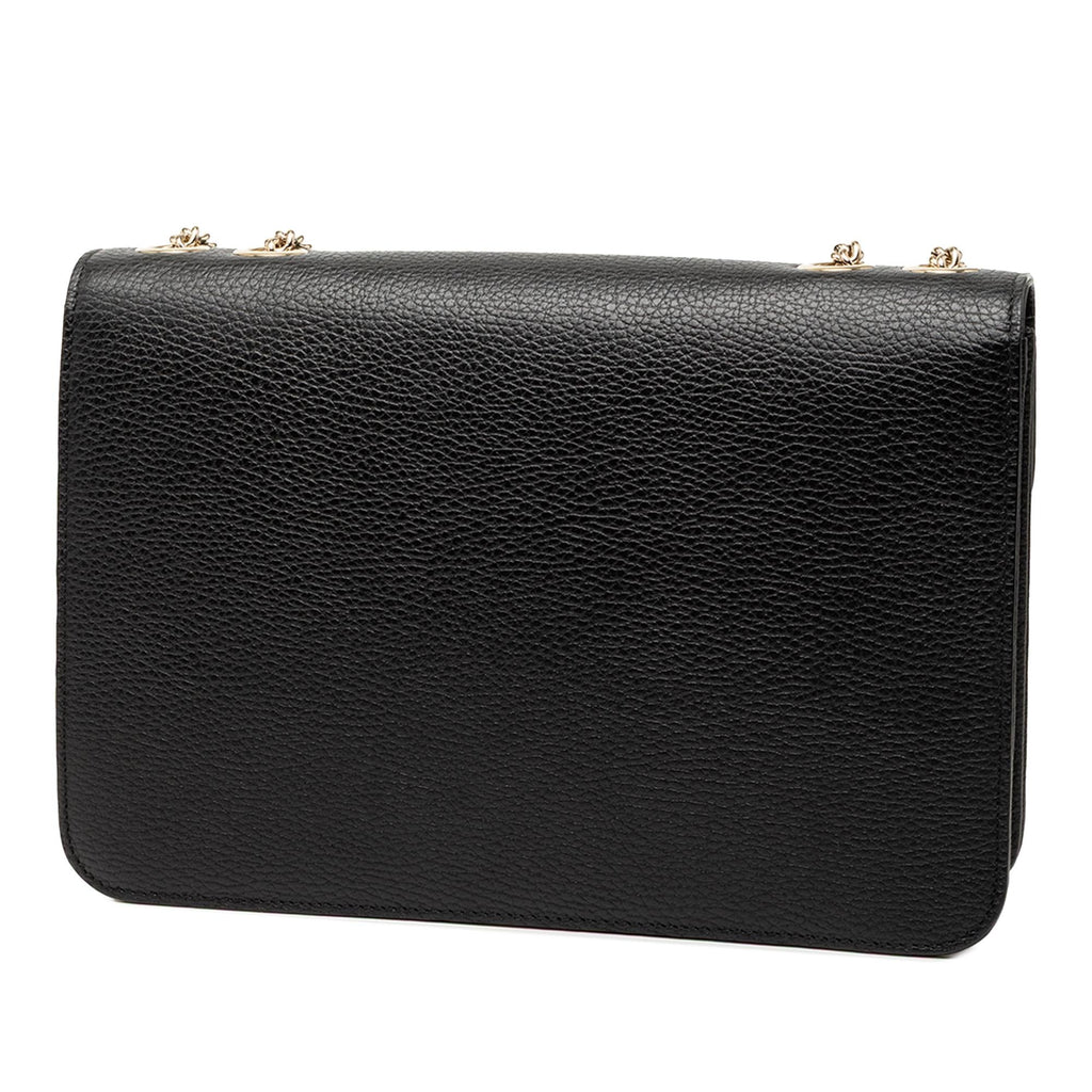 Gucci Medium Dollar Calfskin Interlocking G Crossbody