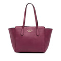 Gucci Medium Dollar Calfskin Swing Tote