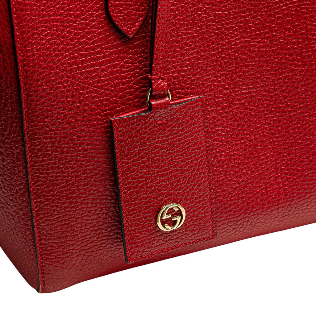 Gucci Medium Dollar Calfskin Swing Tote