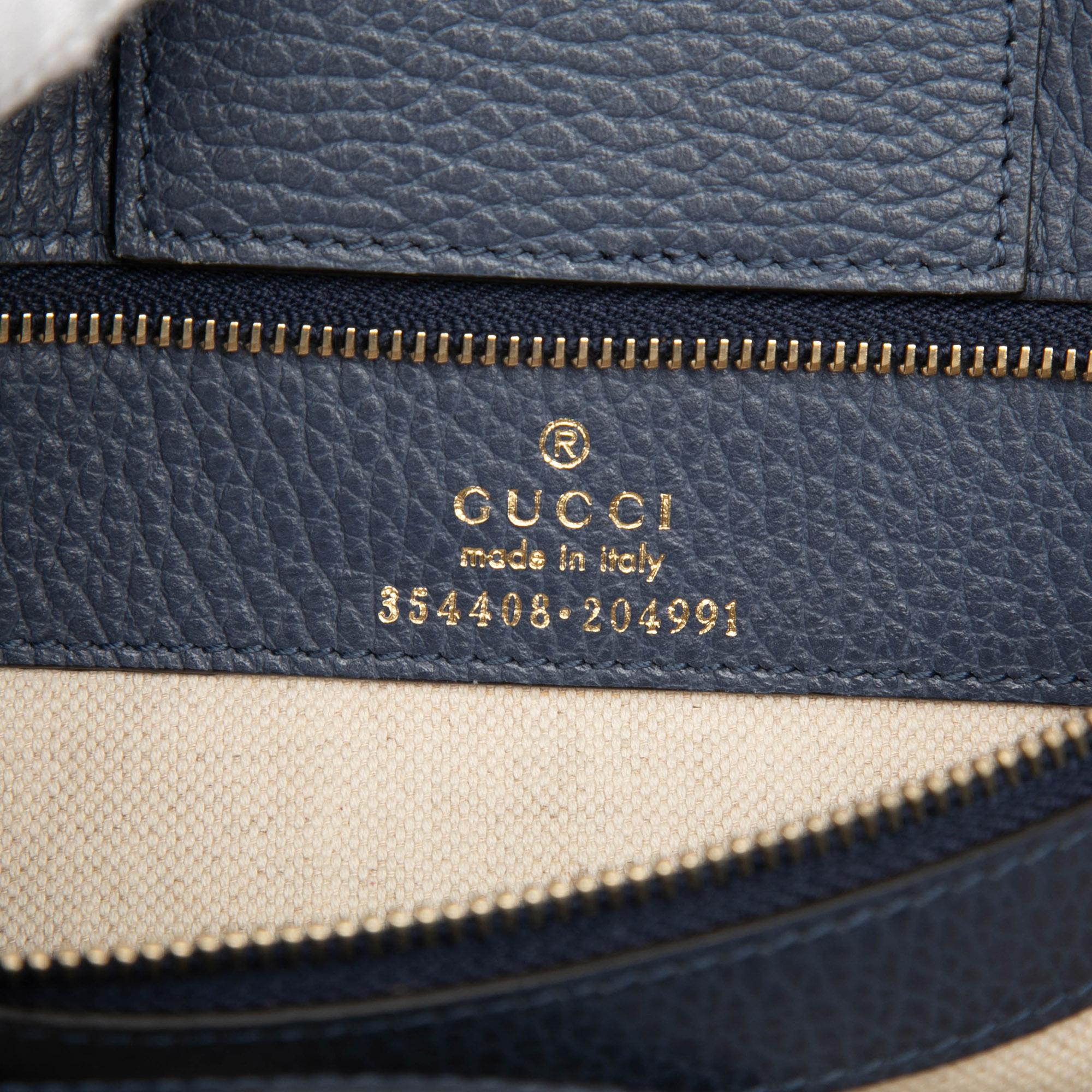 Gucci Medium Dollar Calfskin Swing Tote