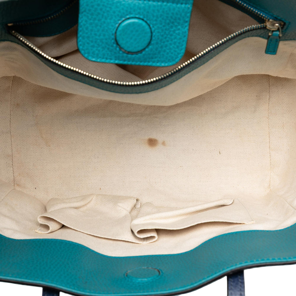 Gucci Medium Dollar Calfskin Swing Tote