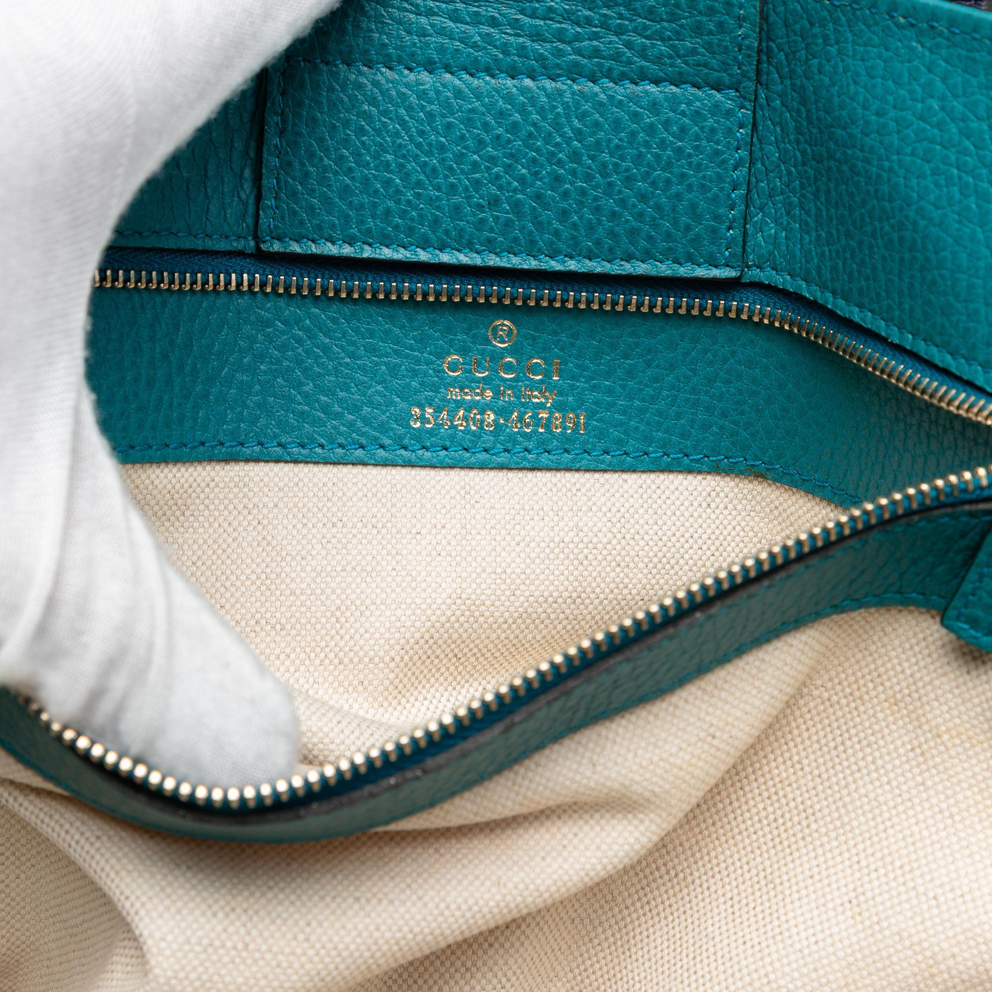 Gucci Medium Dollar Calfskin Swing Tote