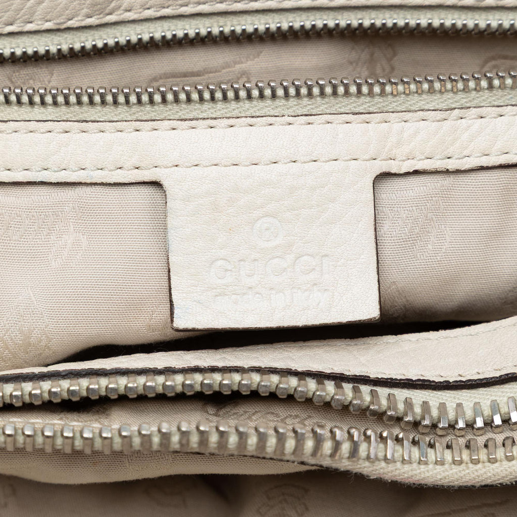 Gucci Medium GG Canvas Bamboo Libeccio Tote