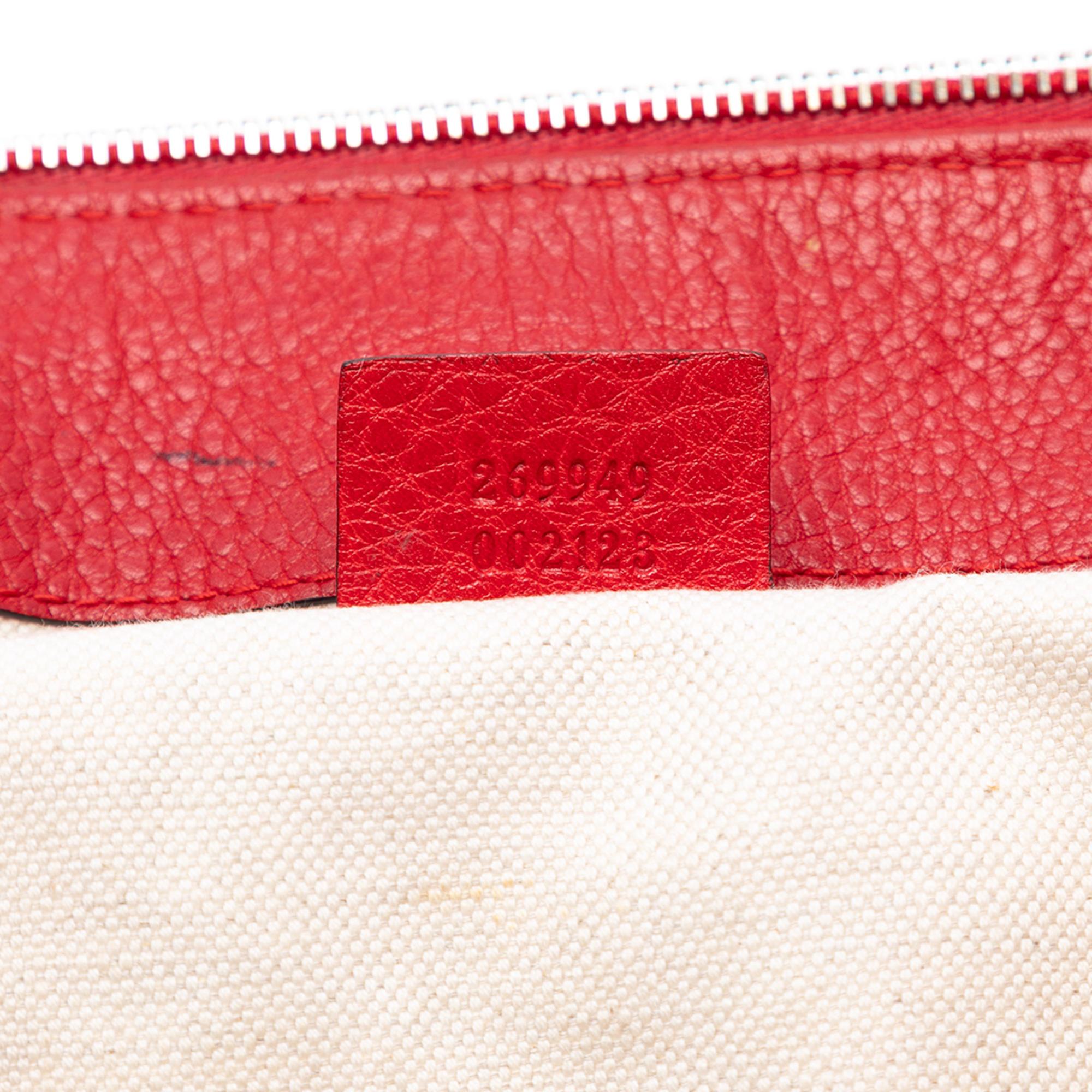 Gucci Medium GG Canvas Bella Shoulder Bag