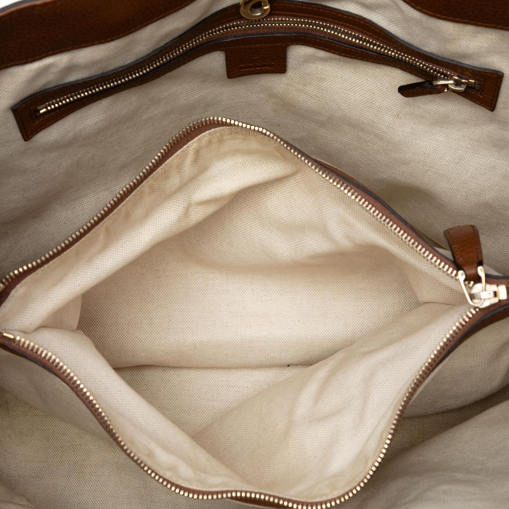 Gucci Medium GG Canvas Bella Tote