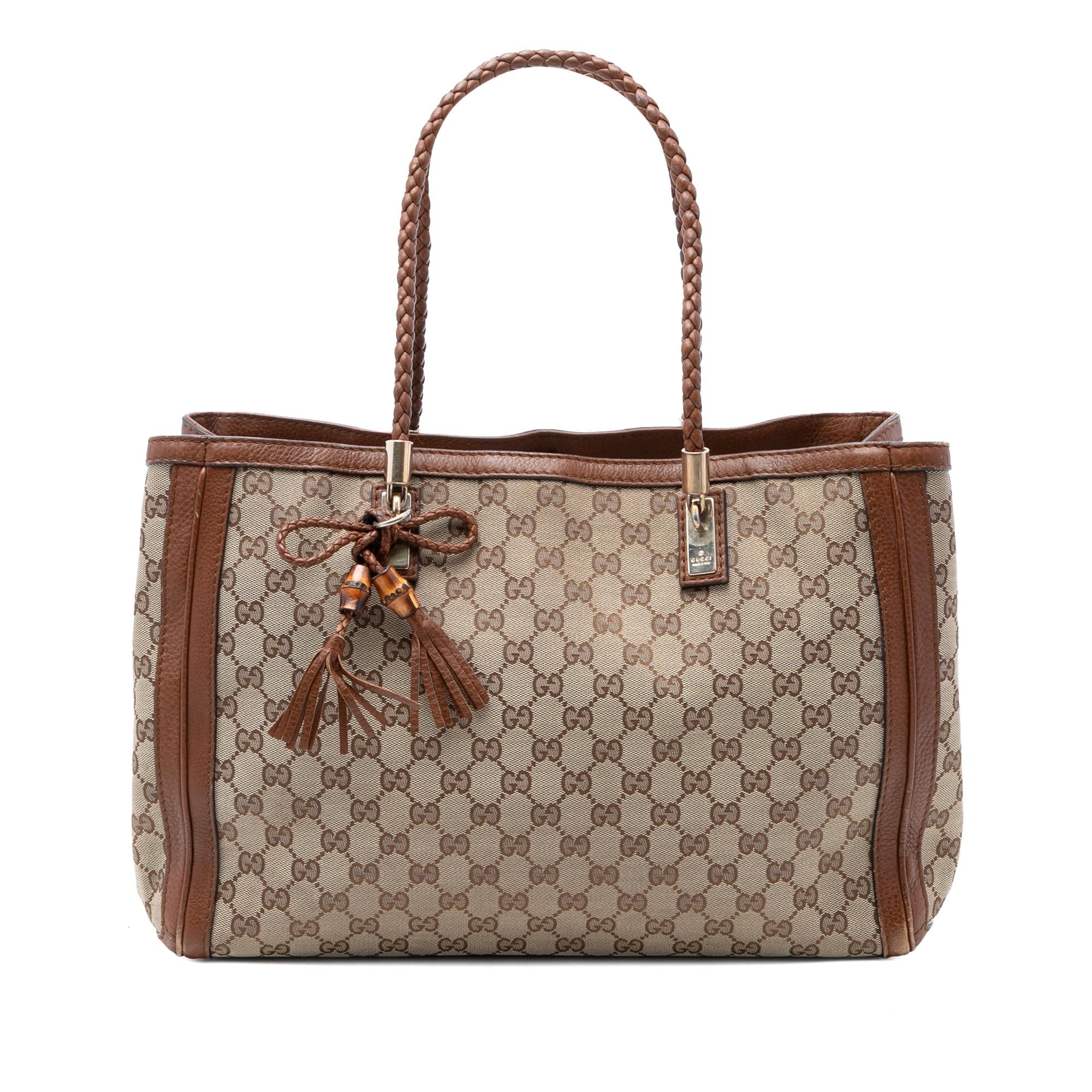 Gucci Medium GG Canvas Bella Tote