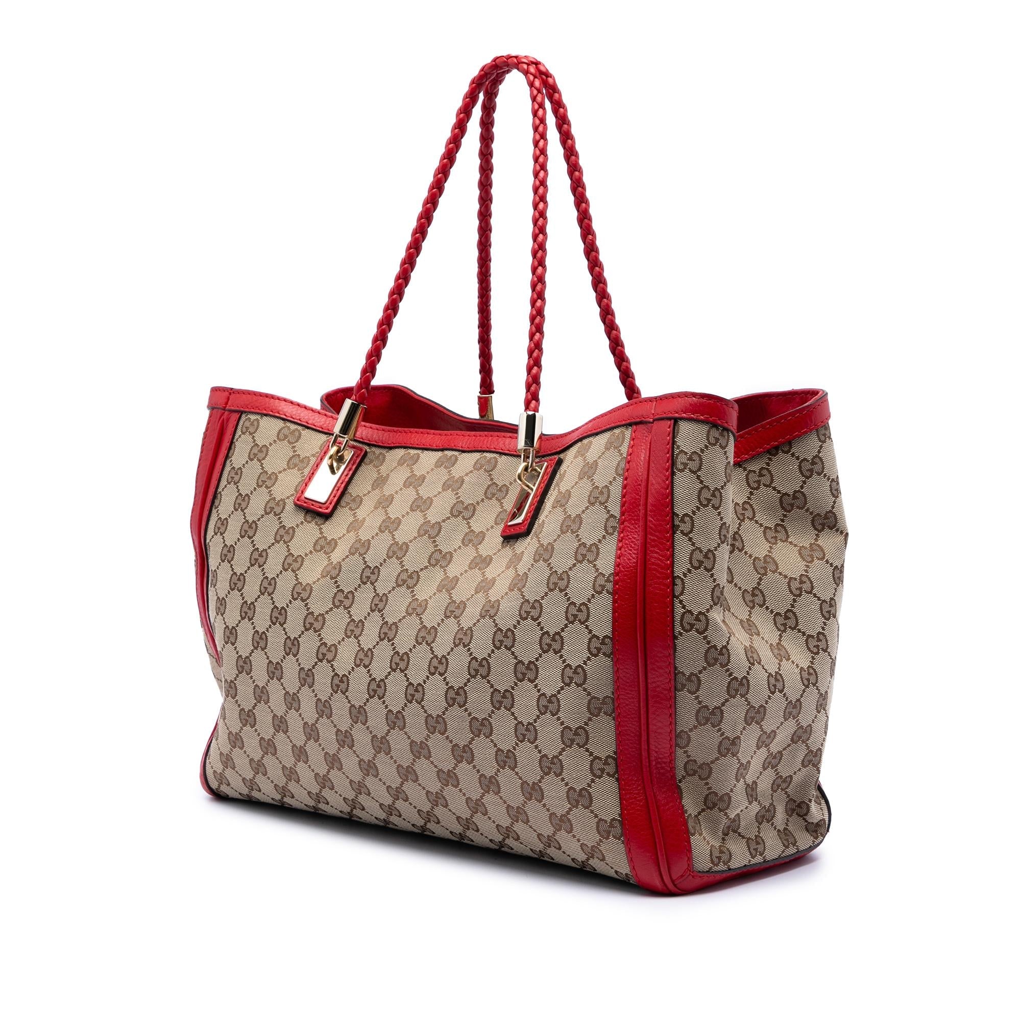 Gucci Medium GG Canvas Bella Tote