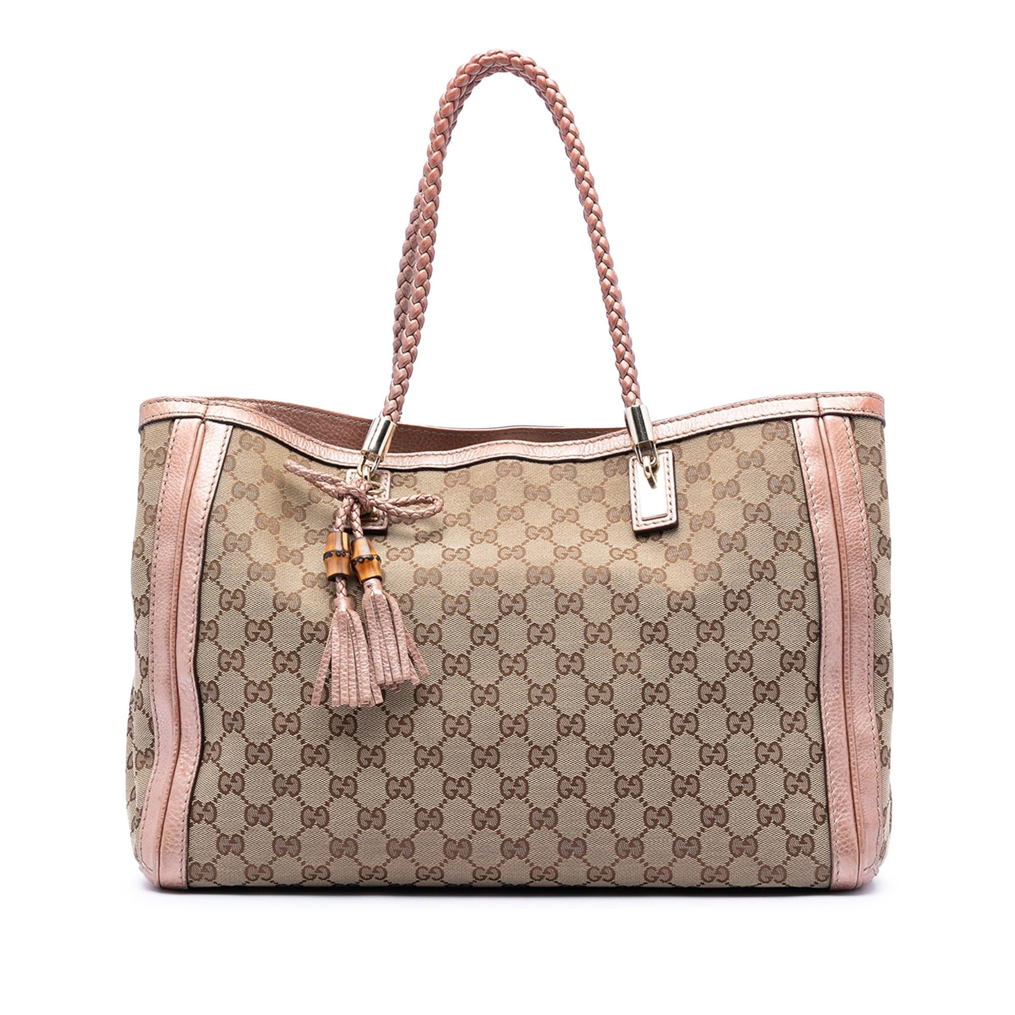 Gucci Medium GG Canvas Bella Tote
