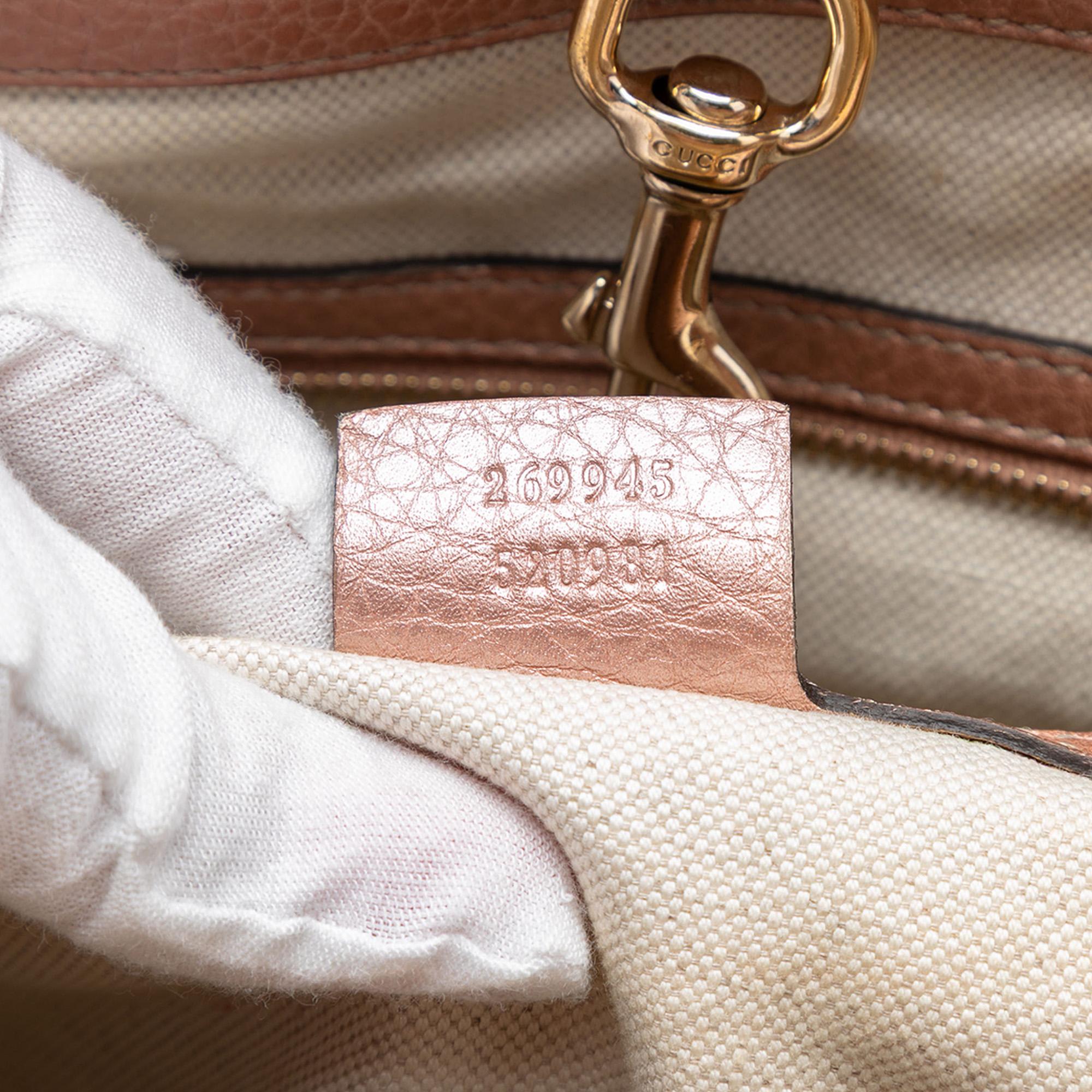 Gucci Medium GG Canvas Bella Tote