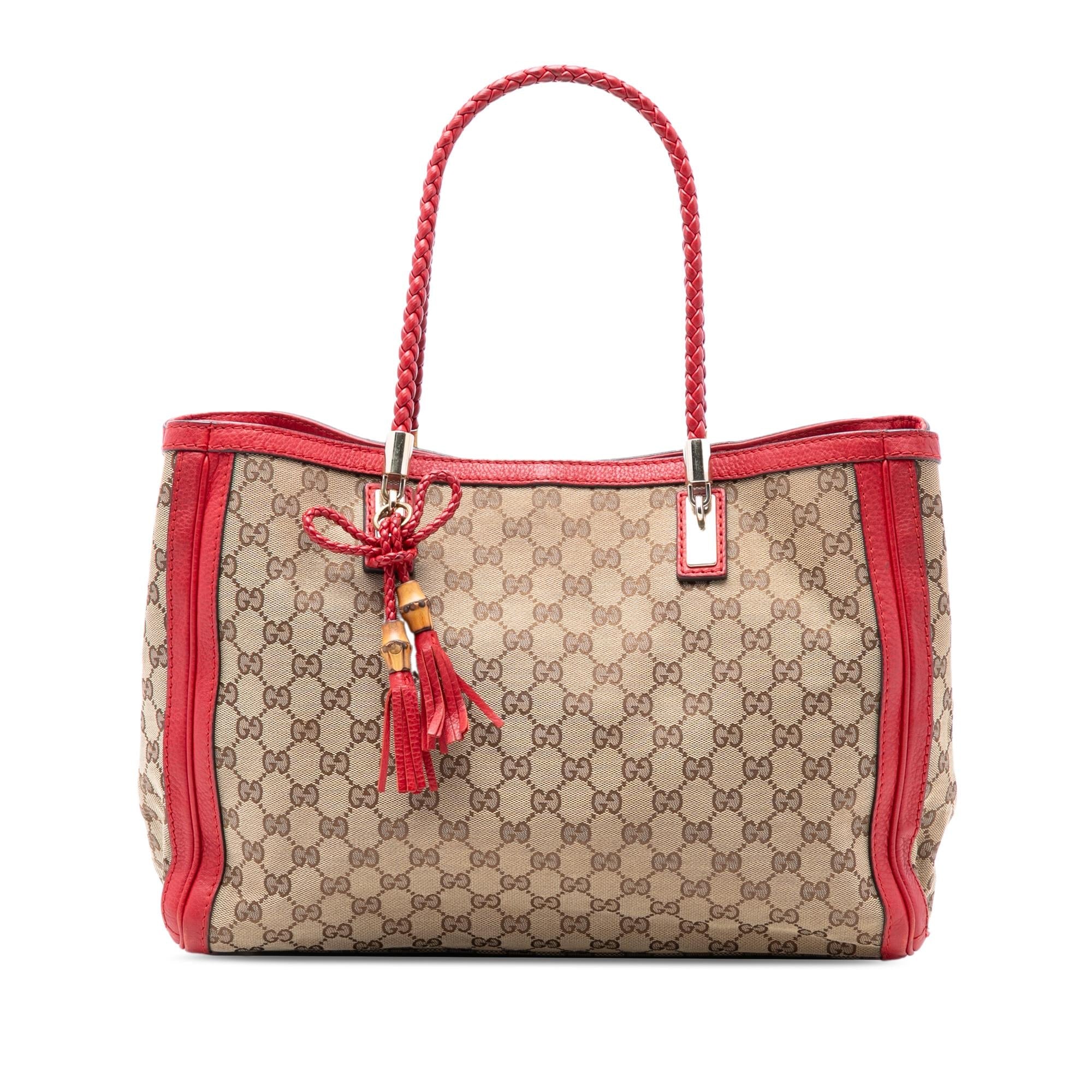 Gucci Medium GG Canvas Bella Tote