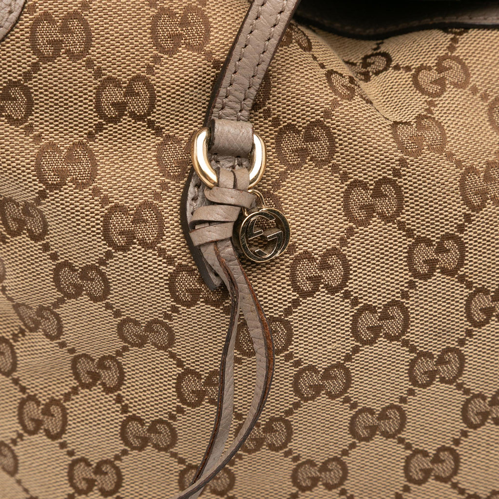Gucci Medium GG Canvas Bree Satchel