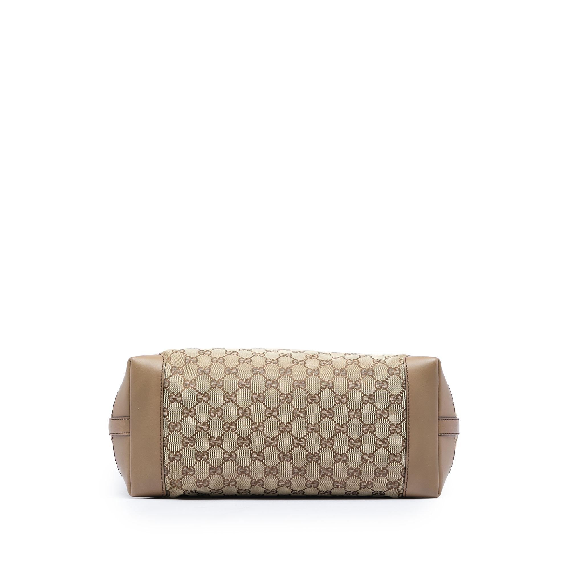 Gucci Medium GG Canvas Craft Tote