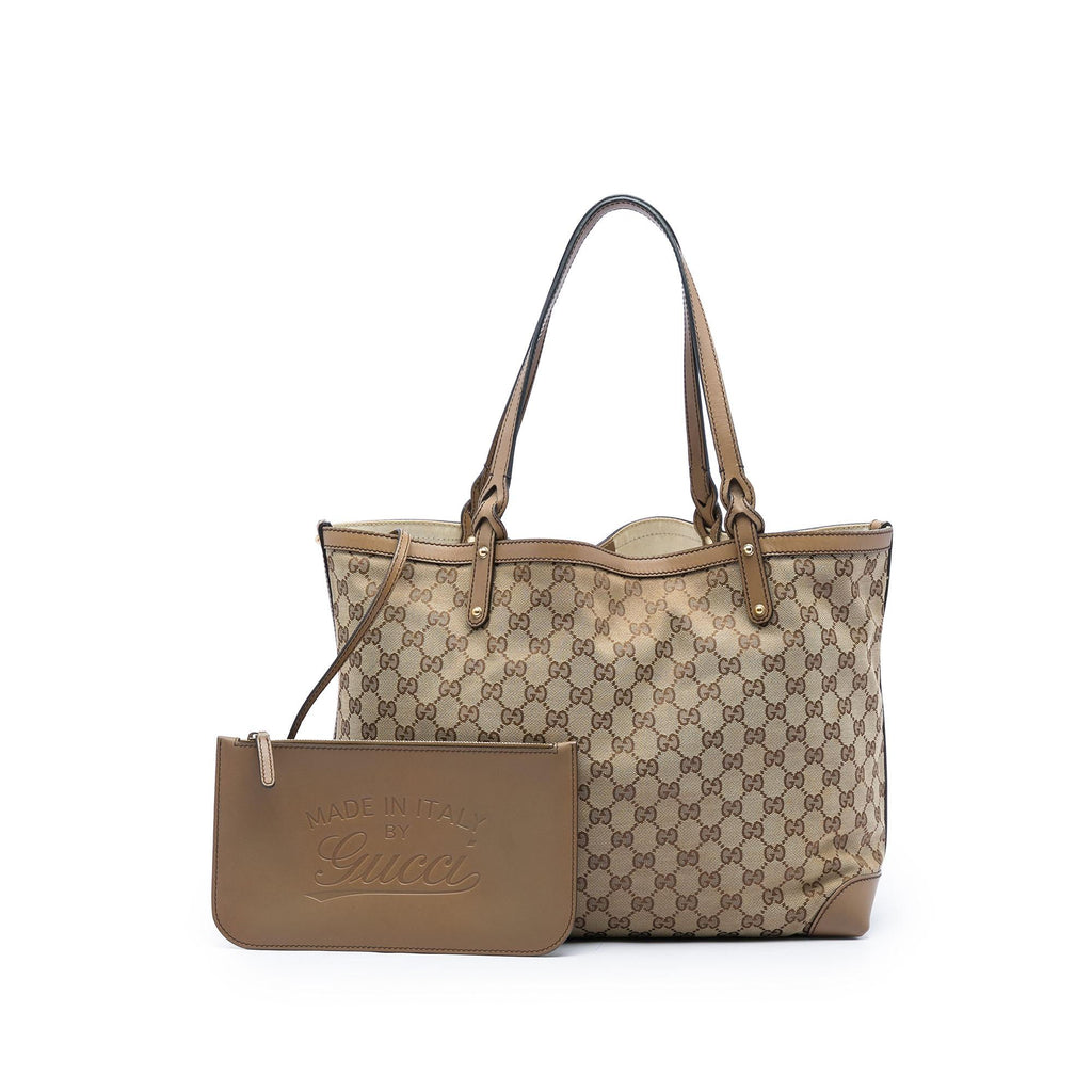 Gucci Medium GG Canvas Craft Tote