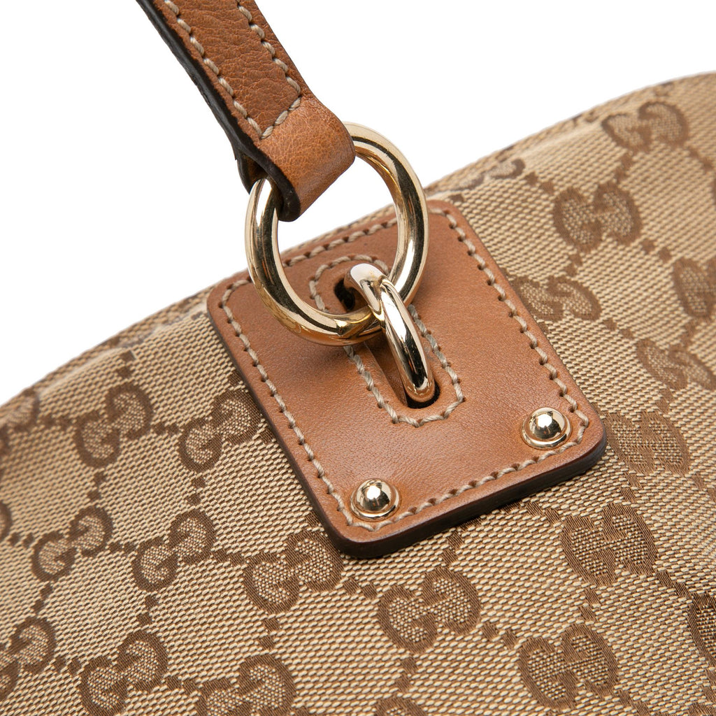 Gucci Medium GG Canvas GG Charm Tote