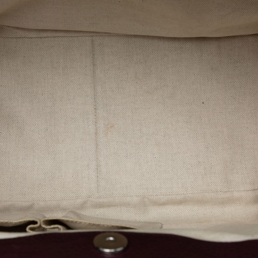Gucci Medium GG Canvas New Bamboo Tassel Tote