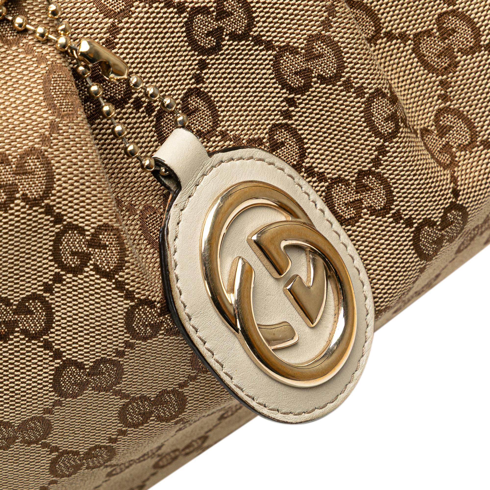 Gucci Medium GG Canvas Sukey Shoulder Bag