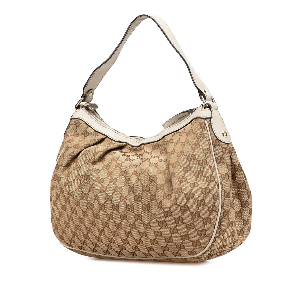 Gucci Medium GG Canvas Sukey Shoulder Bag