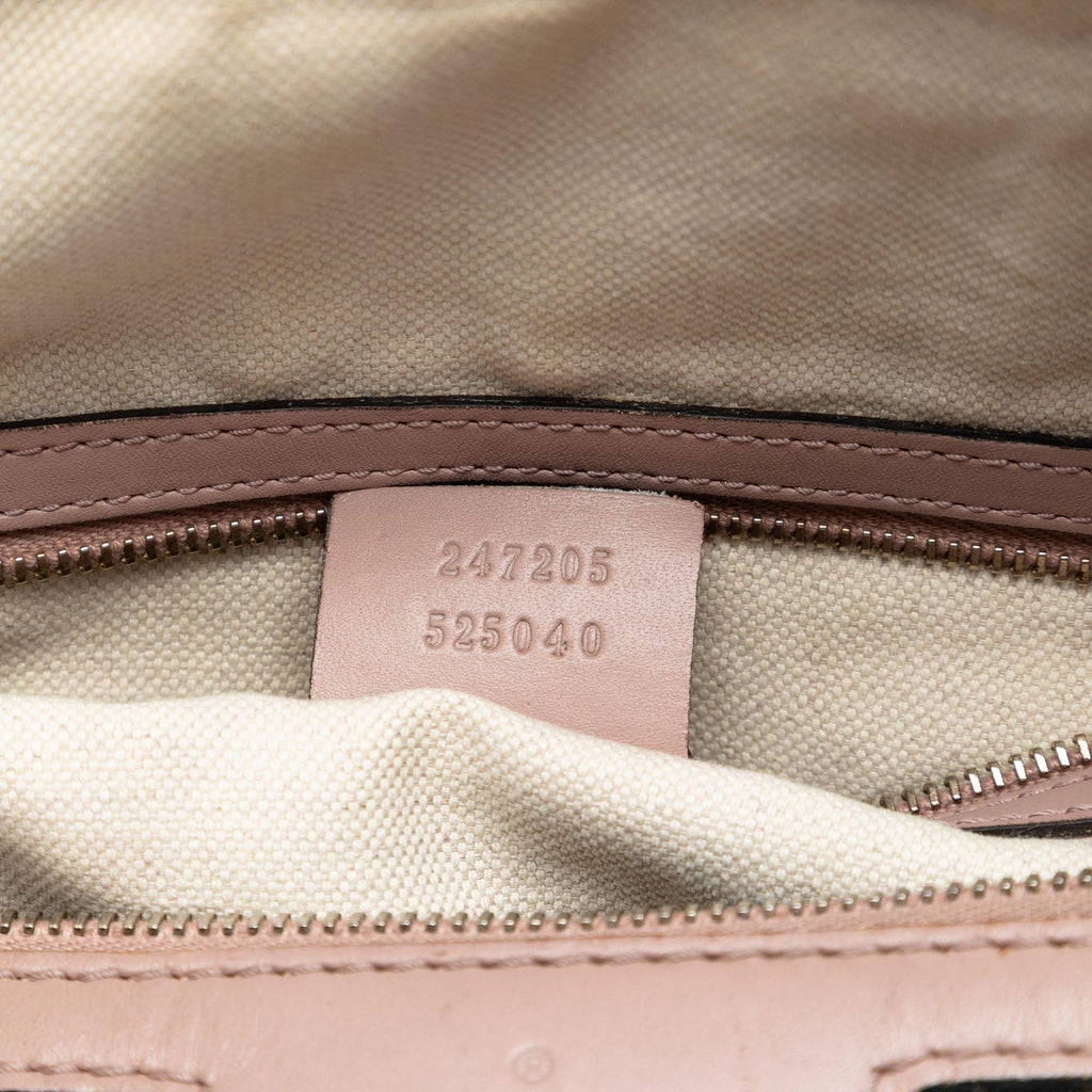 Gucci Medium GG Canvas Web Joy Boston Bag
