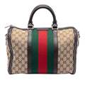 Gucci Medium GG Canvas Web Joy Boston Bag