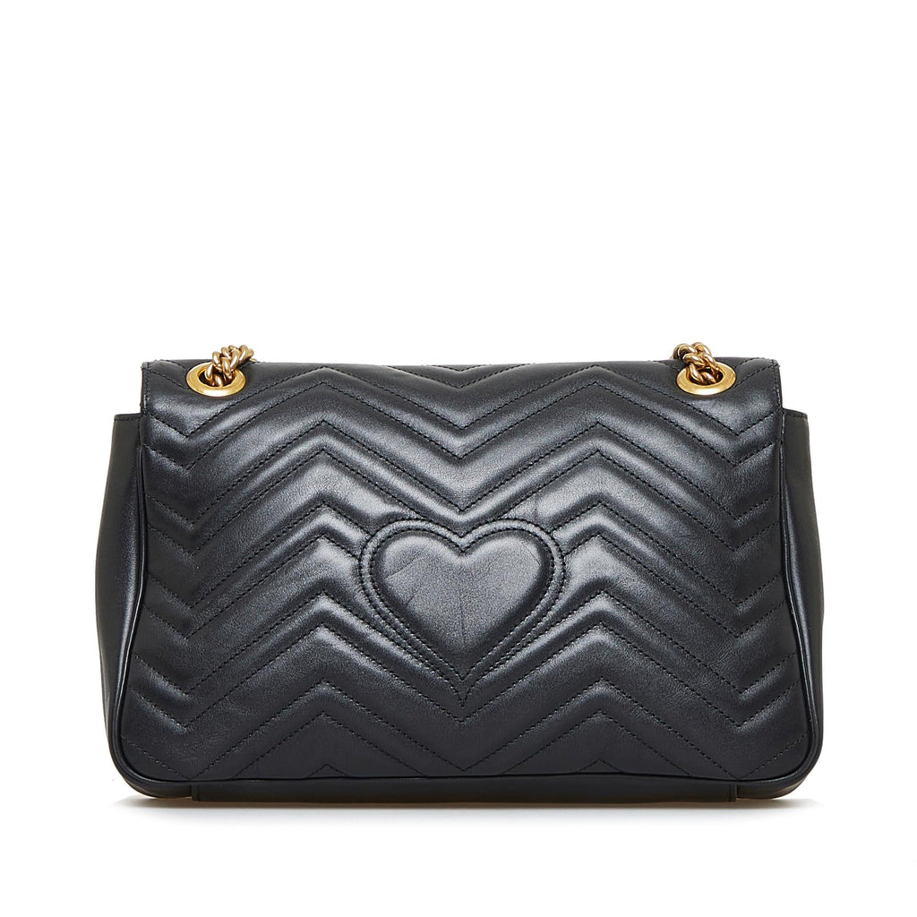 Gucci Medium GG Marmont Crossbody (SHG-A8Ntcs)
