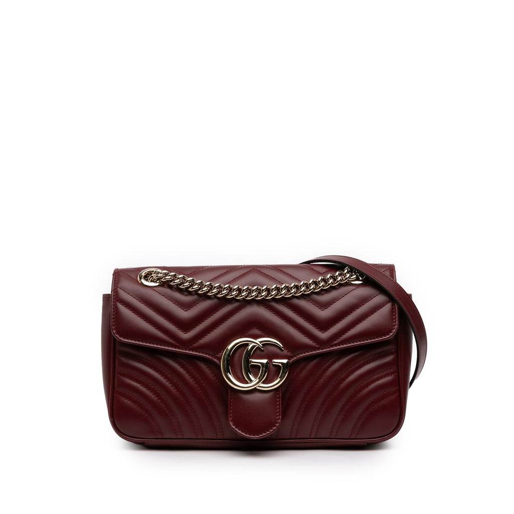 Gucci Medium GG Marmont Matelasse Leather Shoulder Bag