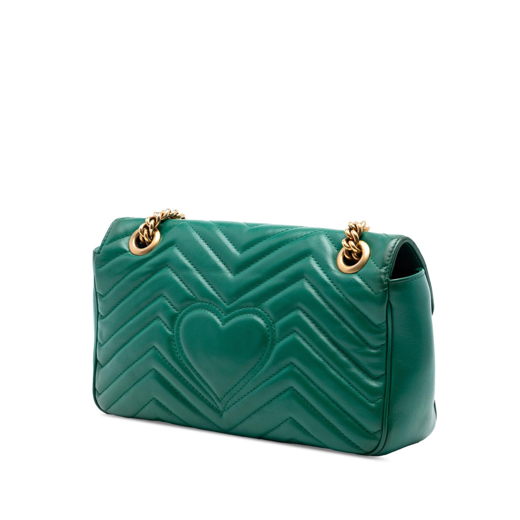 Gucci Medium GG Marmont Matelasse Leather Shoulder Bag