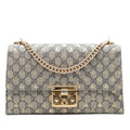 Gucci Medium GG Supreme Bee Padlock Shoulder Bag