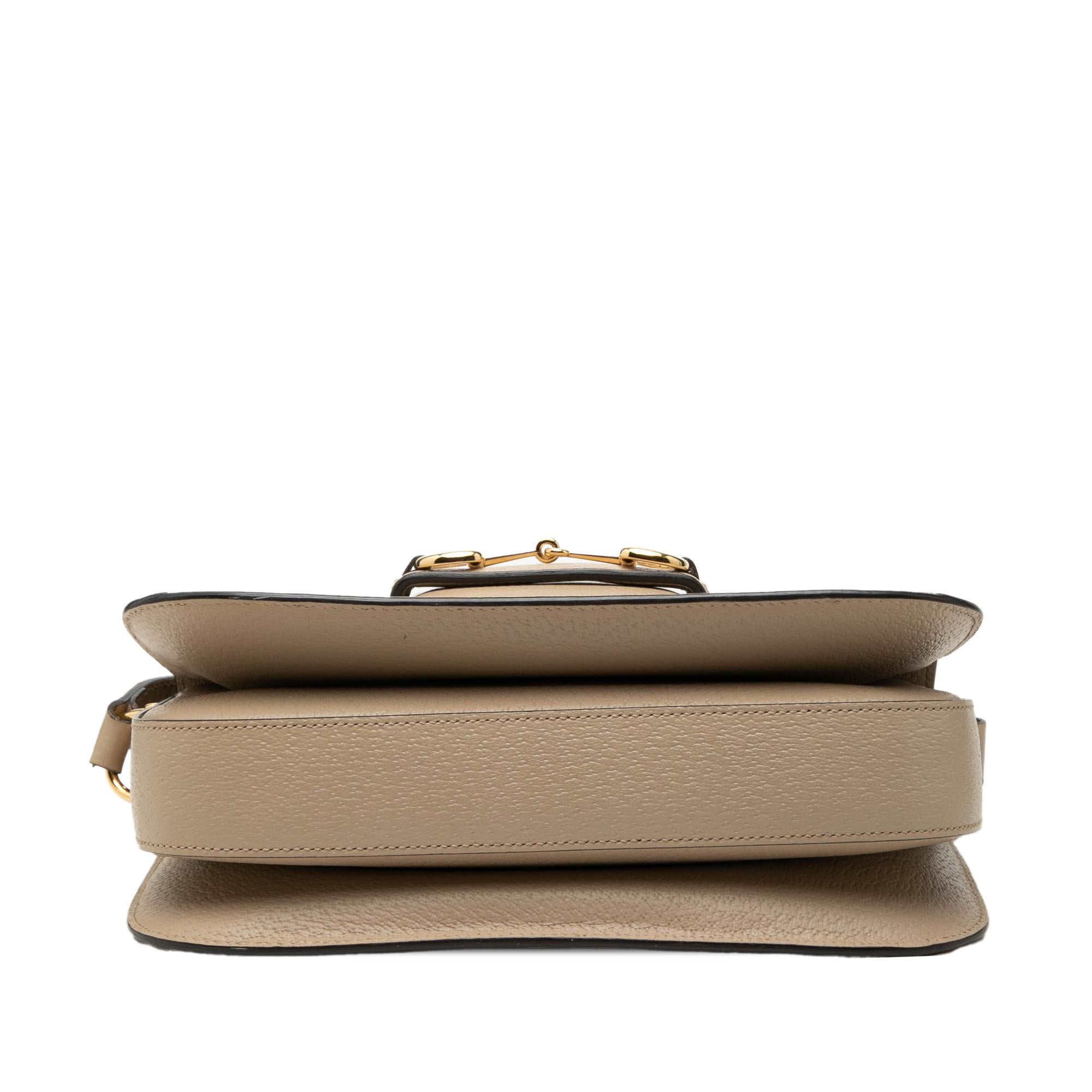 Gucci Medium GG Supreme Horsebit 1955 Shoulder Bag