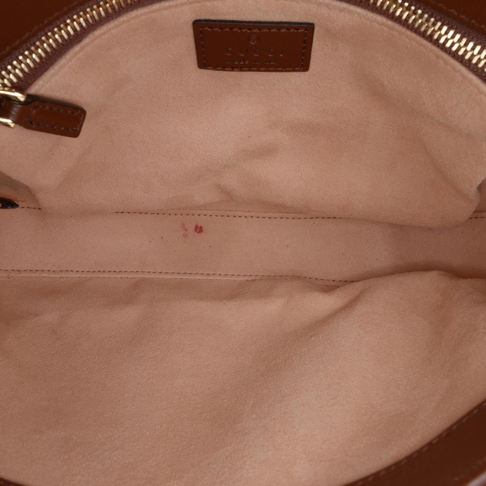 Gucci Medium GG Supreme Horsebit 1955 Shoulder Bag