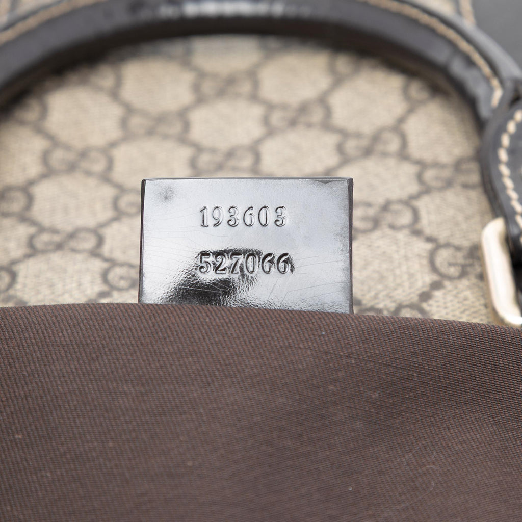 Gucci Medium GG Supreme Joy Boston Bag