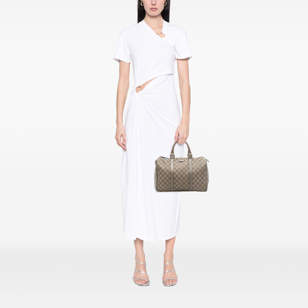 Gucci Medium GG Supreme Joy Boston Bag