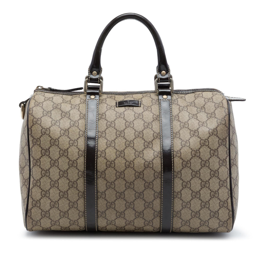 Gucci Medium GG Supreme Joy Boston Bag