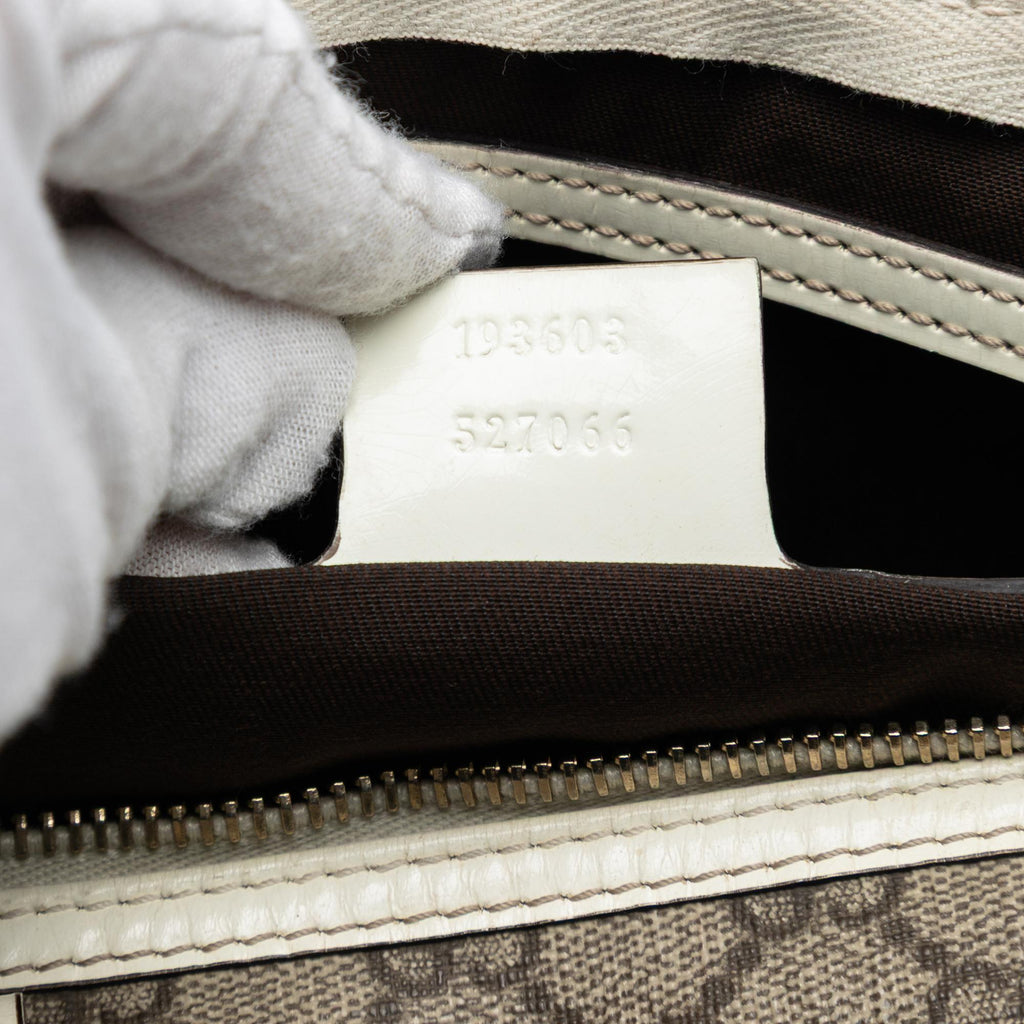 Gucci Medium GG Supreme Joy Boston Bag