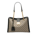 Gucci Medium GG Supreme Padlock Tote
