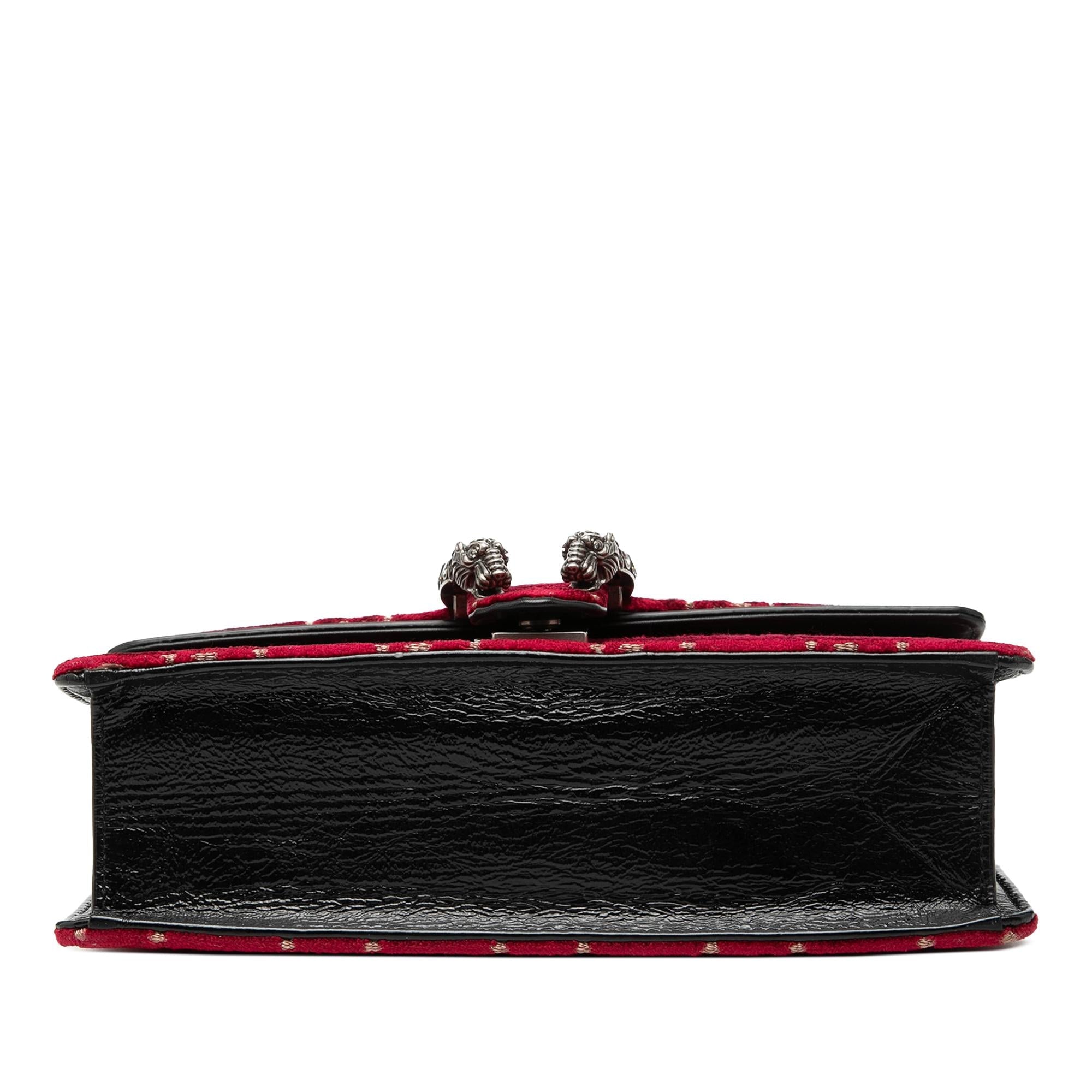Gucci Medium GG Velvet Dionysus Crossbody