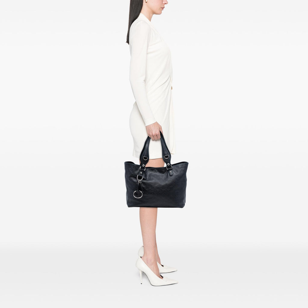 Gucci Medium Guccissima Icon Bit Tote