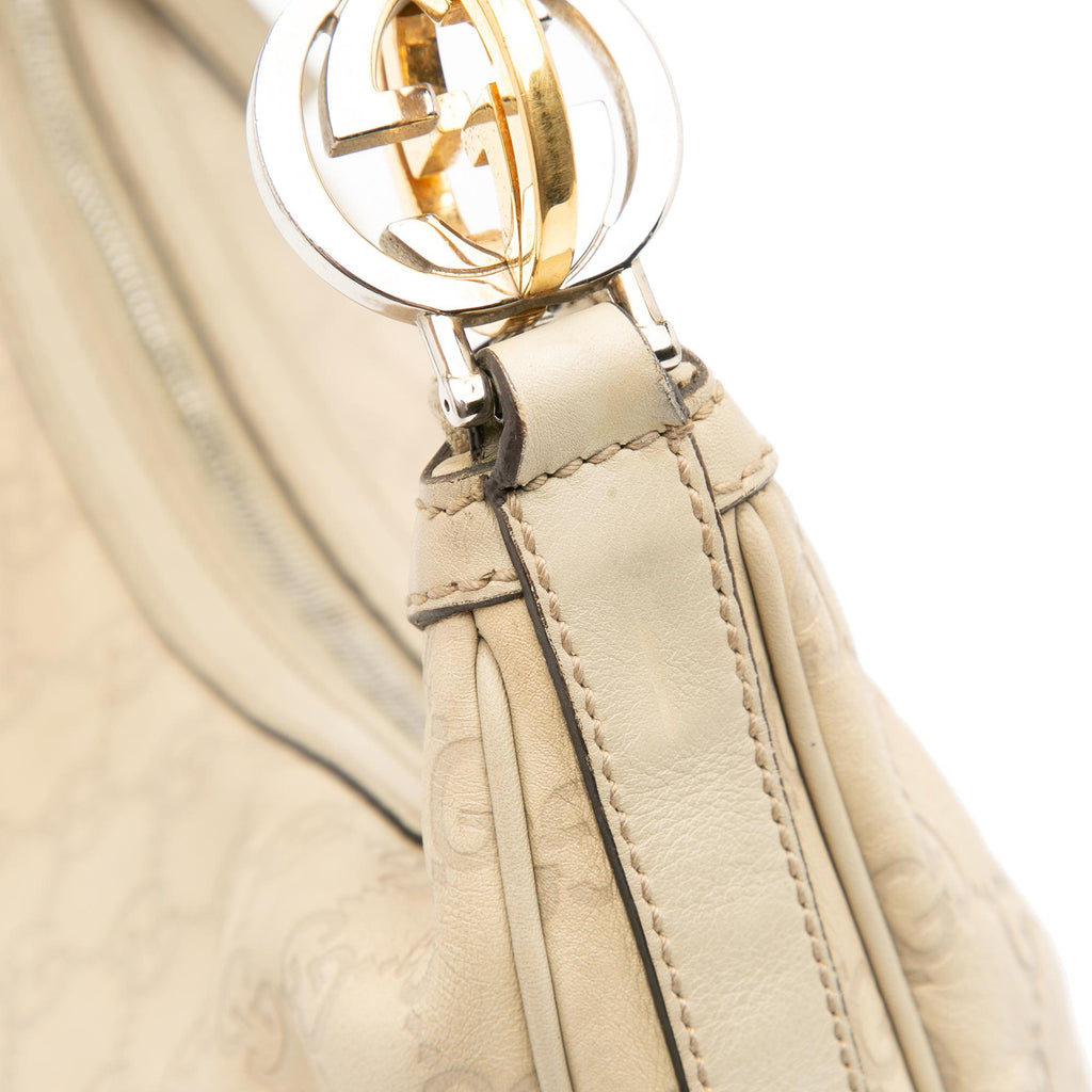 Gucci Medium Guccissima Twins Hobo