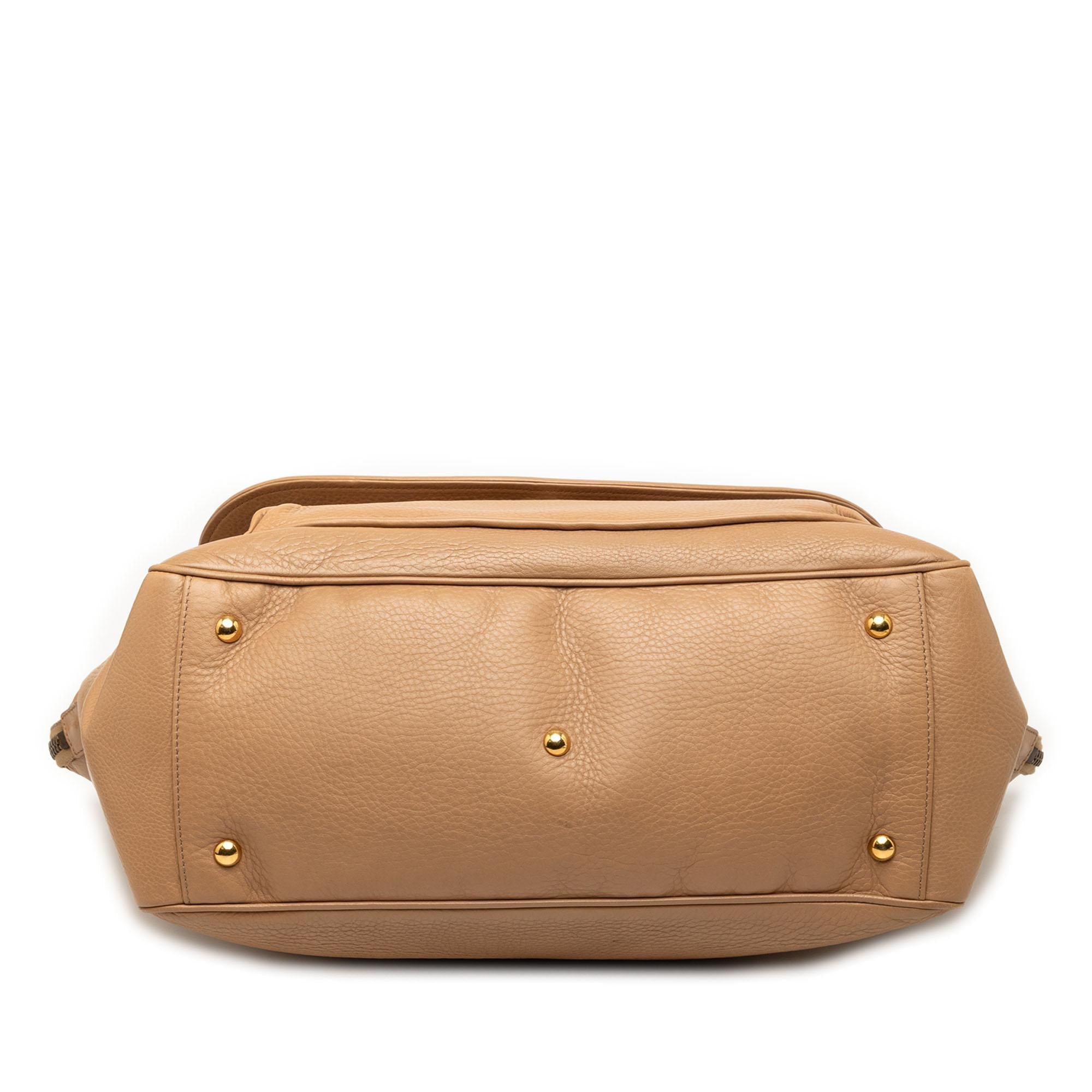 Gucci Medium Leather 1973 Handbag