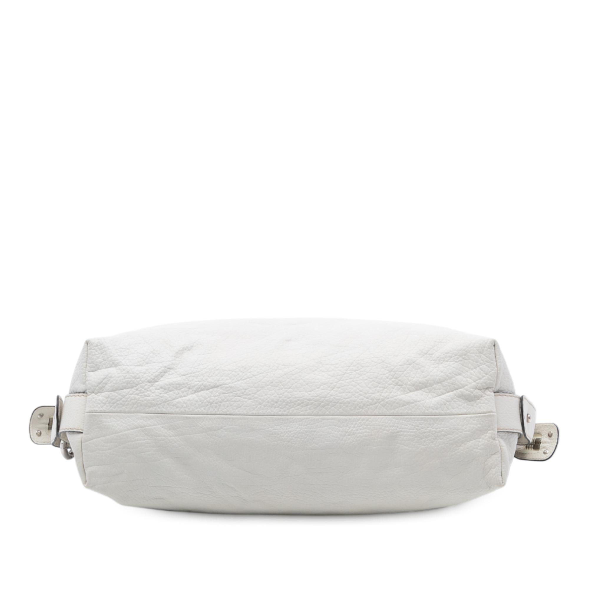 Gucci Medium Leather Bamboo Bar Tote