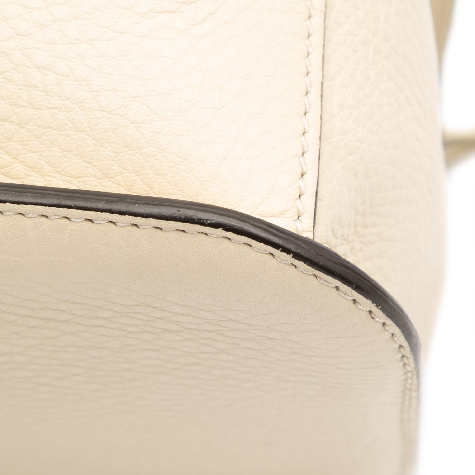 Gucci Medium Leather Bamboo Daily Crossbody