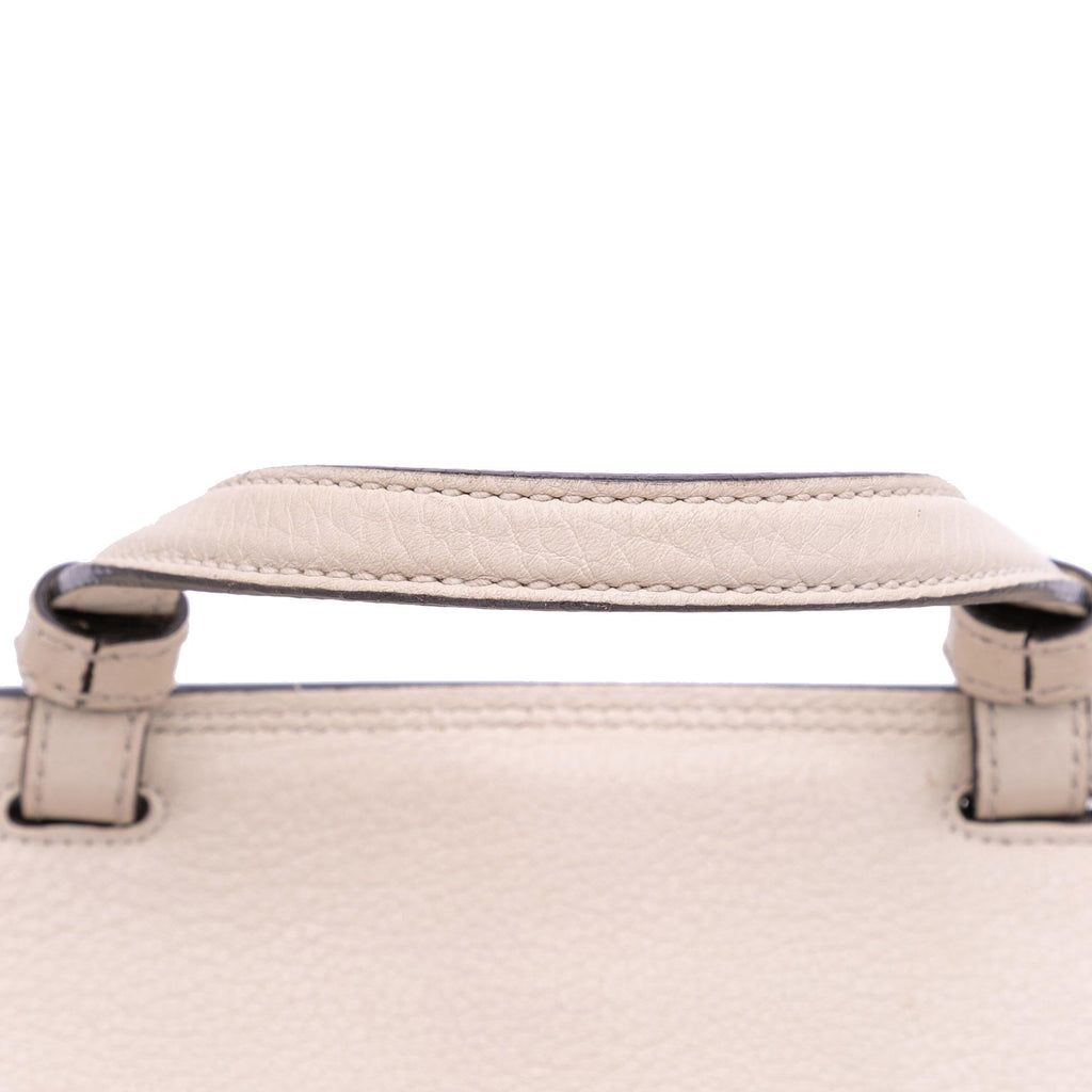 Gucci Medium Leather Bamboo Daily Satchel