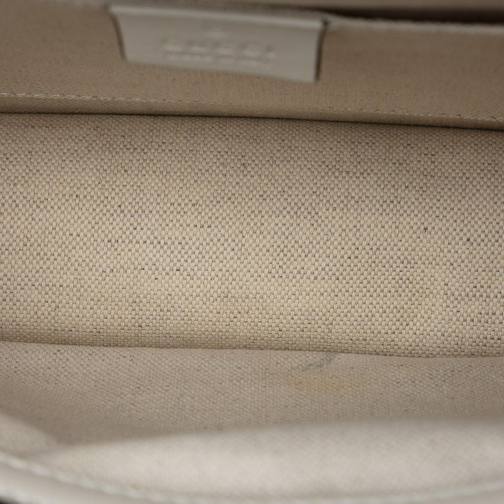 Gucci Medium Leather Bamboo Dionysus Web Satchel