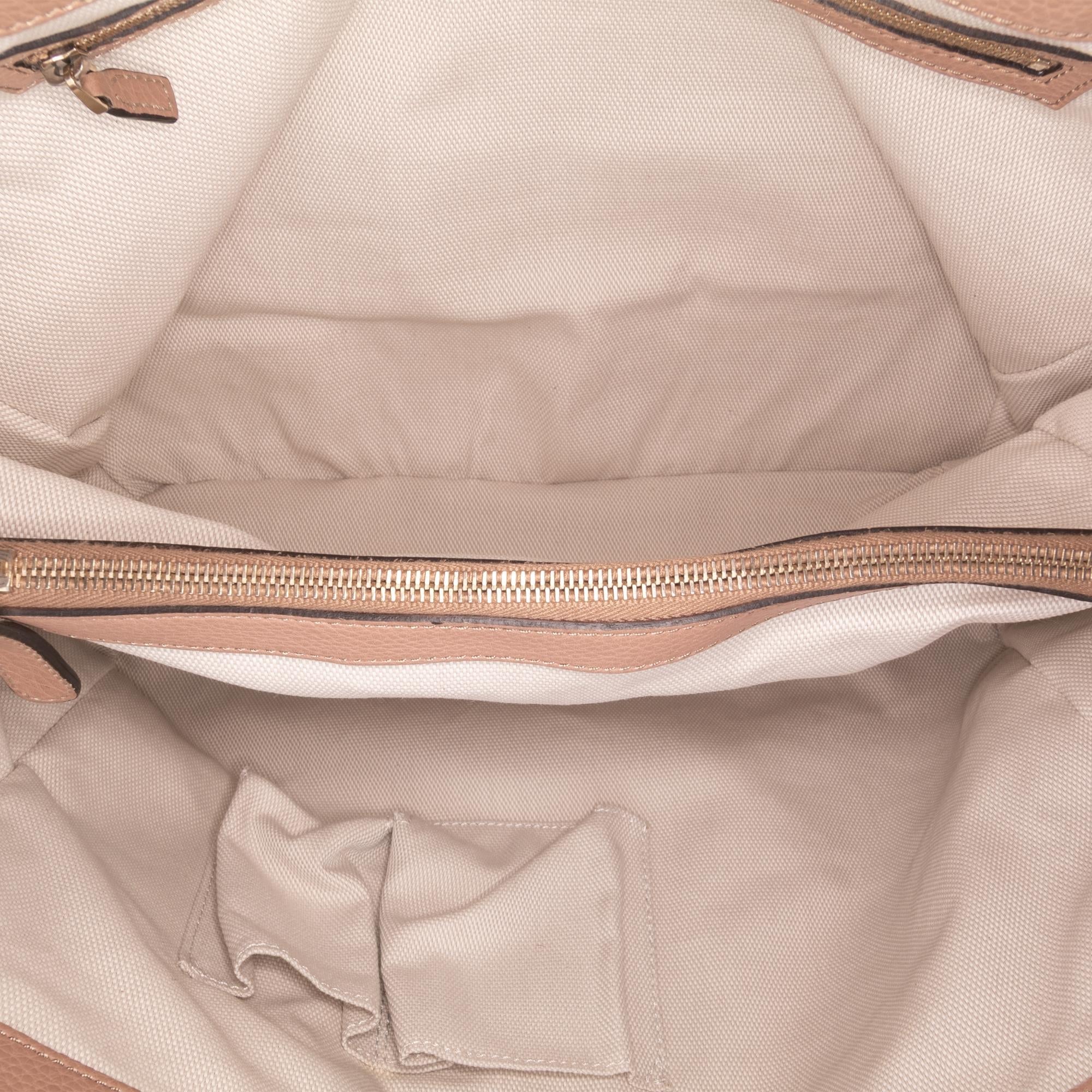 Gucci Medium Leather Bella Tote