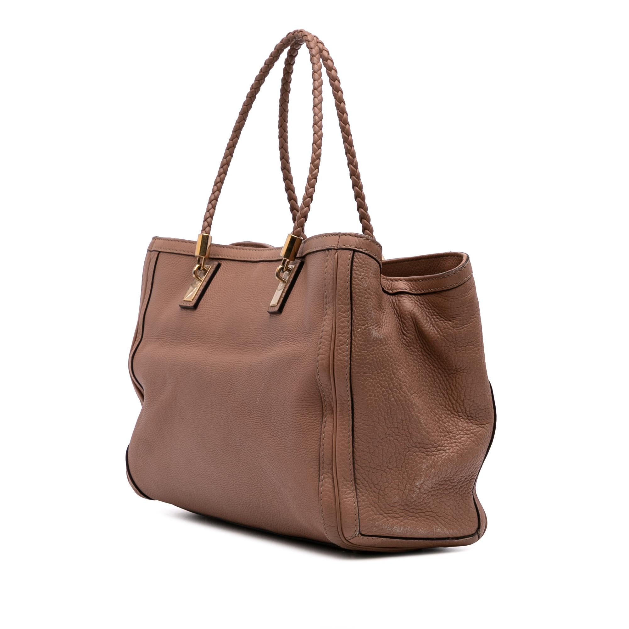 Gucci Medium Leather Bella Tote