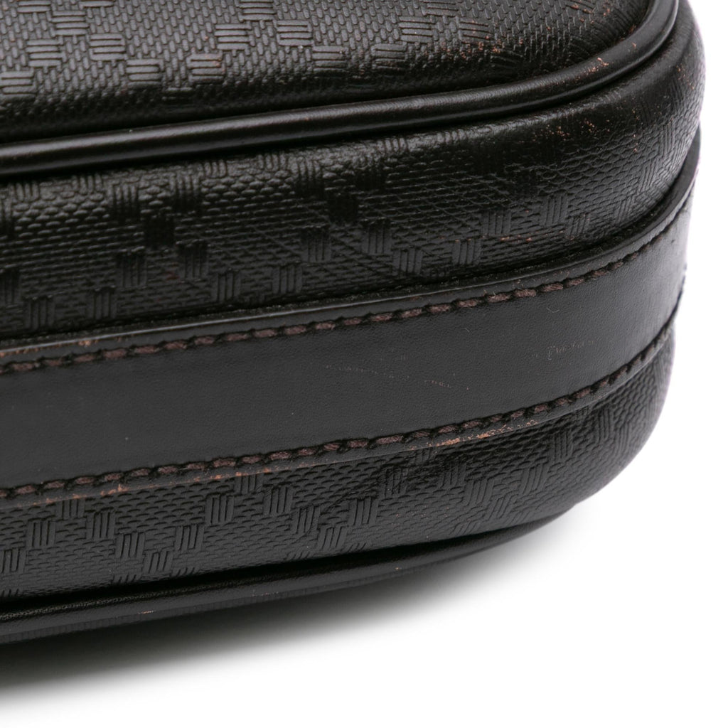 Gucci Medium Leather Diamante Bright Business Bag