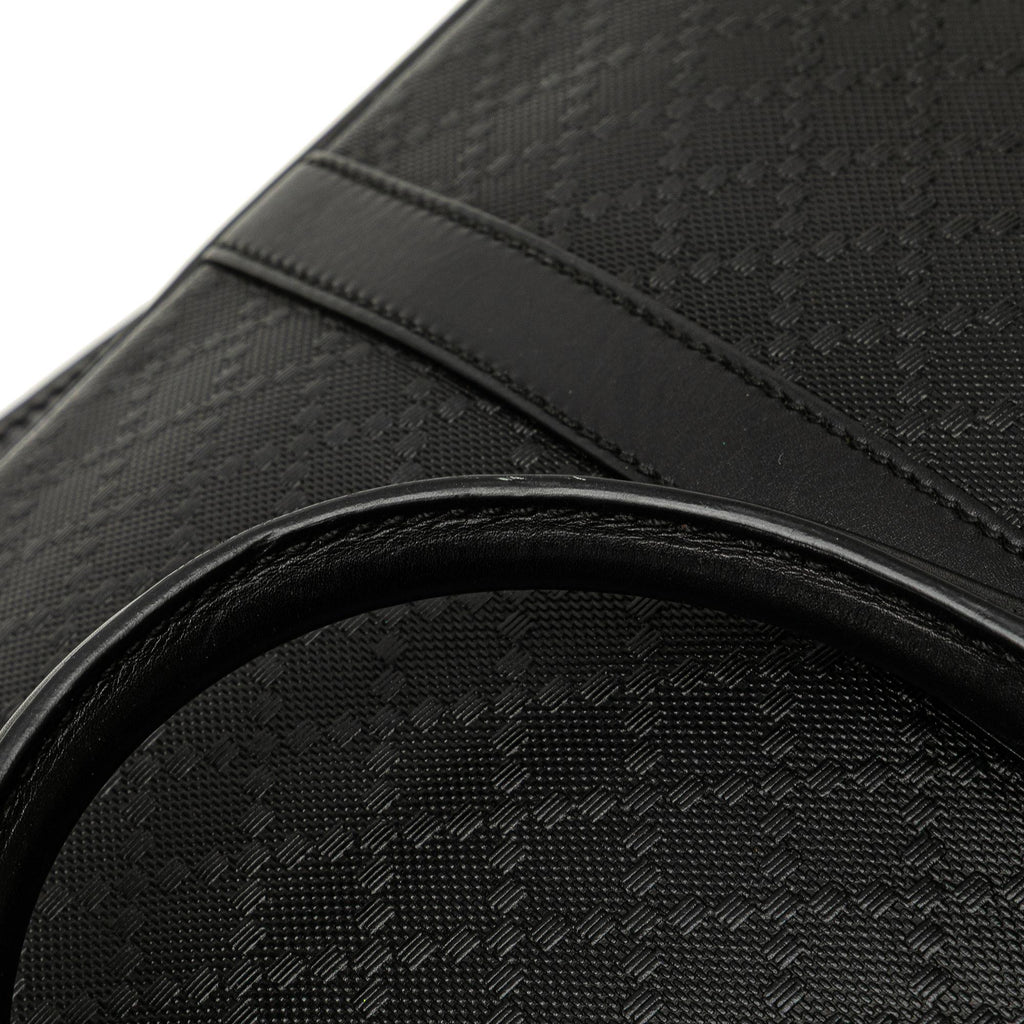 Gucci Medium Leather Diamante Bright Business Bag