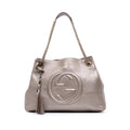 Gucci Medium Leather Soho Chain Tote