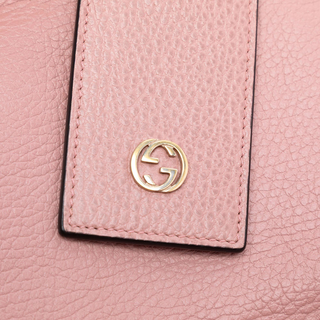 Gucci Medium Leather Swing Tote