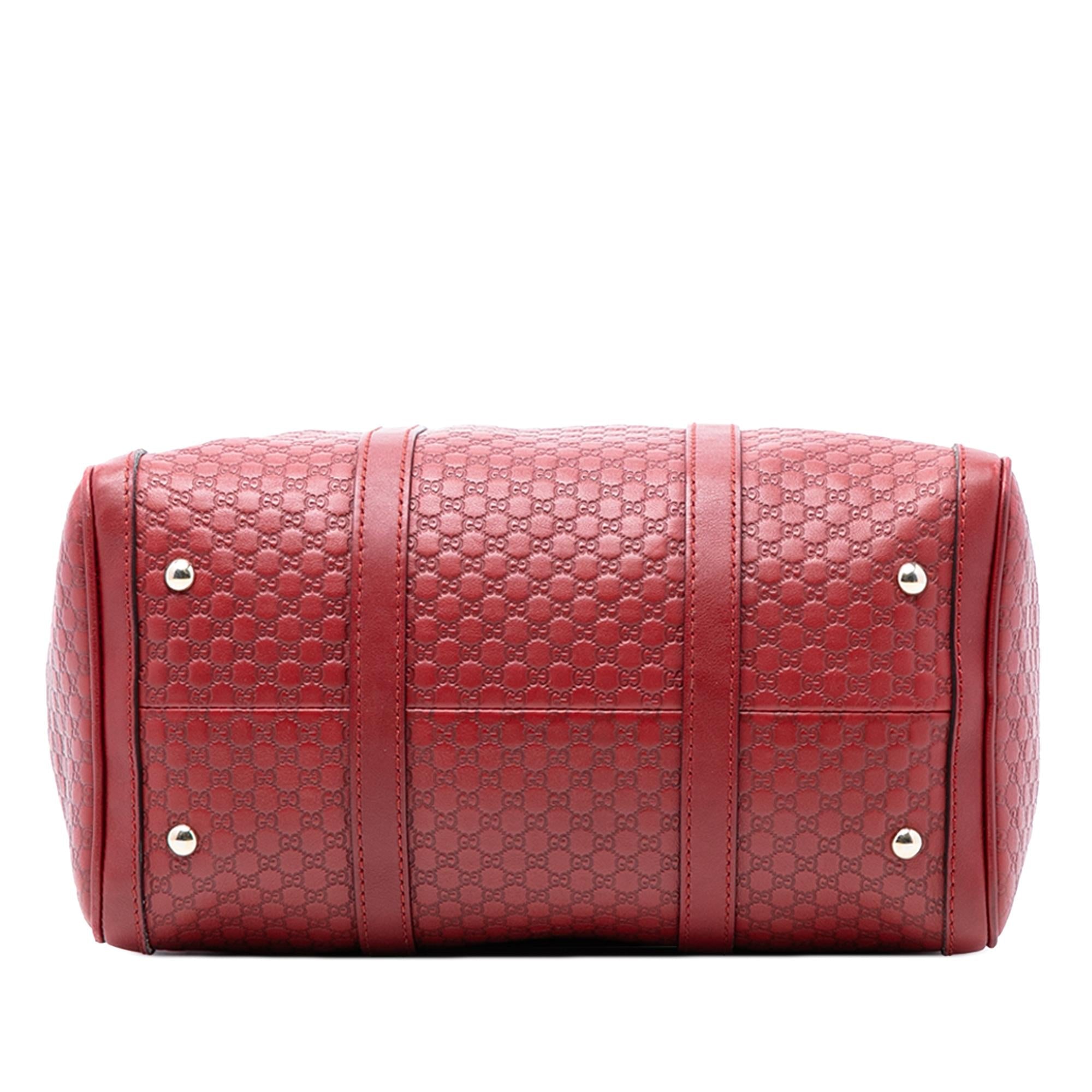 Gucci Medium Microguccissima Joy Boston Bag